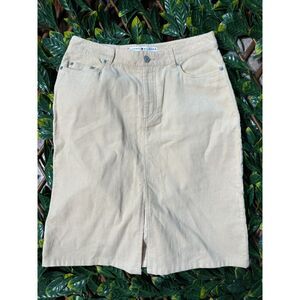 Tommy Hilfiger Preppy Corduroy Pencil Skirt Size 4